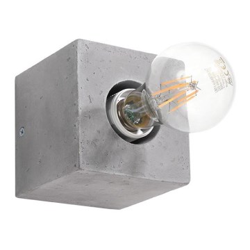 Wandleuchte ABEL 1xE27/15W/230V Beton