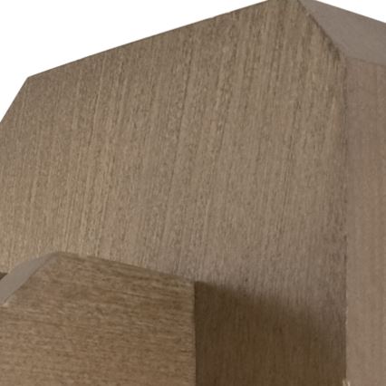Wandleuchte ADRIANO 1xE27/60W/230V Buche - FSC-zertifiziert