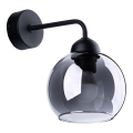 Wandleuchte ALINO 1xE27/60W/230V schwarz