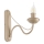 Wandleuchte ANTON 1xE14/60W/230V beige