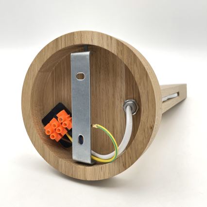 Wandleuchte ANTONIO 1xE14/40W/230V Eiche