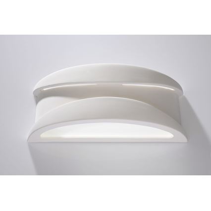 Wandleuchte APOLLO 1xE27/60W/230V weiß