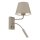 Wandleuchte ARDEN 1xE27/15W/230V + 1xG9/8W beige