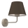 Wandleuchte ARDEN 1xE27/15W/230V beige/braun