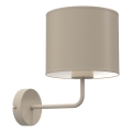 Wandleuchte ARDEN 1xE27/15W/230V beige