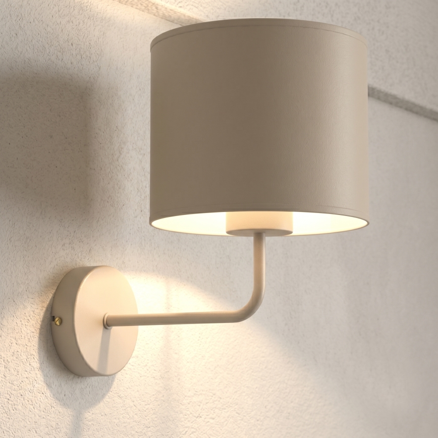 Wandleuchte ARDEN 1xE27/15W/230V beige