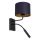 Wandleuchte ARDEN 1xE27/60W+1xG9/8W/230V blau