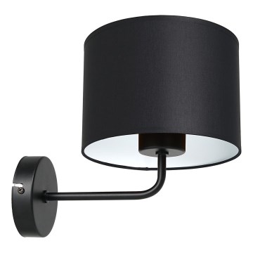 Wandleuchte ARDEN 1xE27/60W/230V schwarz/weiß