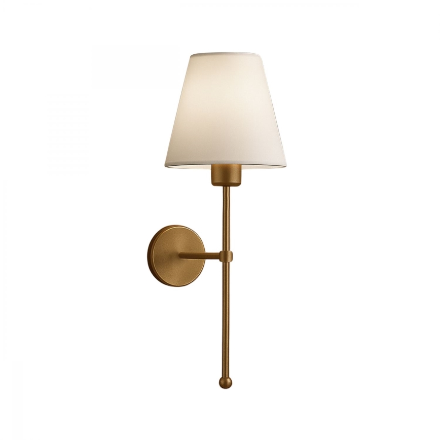 Wandleuchte ASPARAGUS 1xE27/40W/230V gold/creme