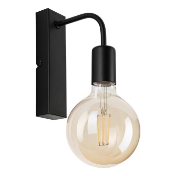 Wandleuchte ASTRID 1xE27/60W/230V matt schwarz