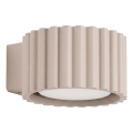 Wandleuchte AURA 1xGX53/10W/230V taupe
