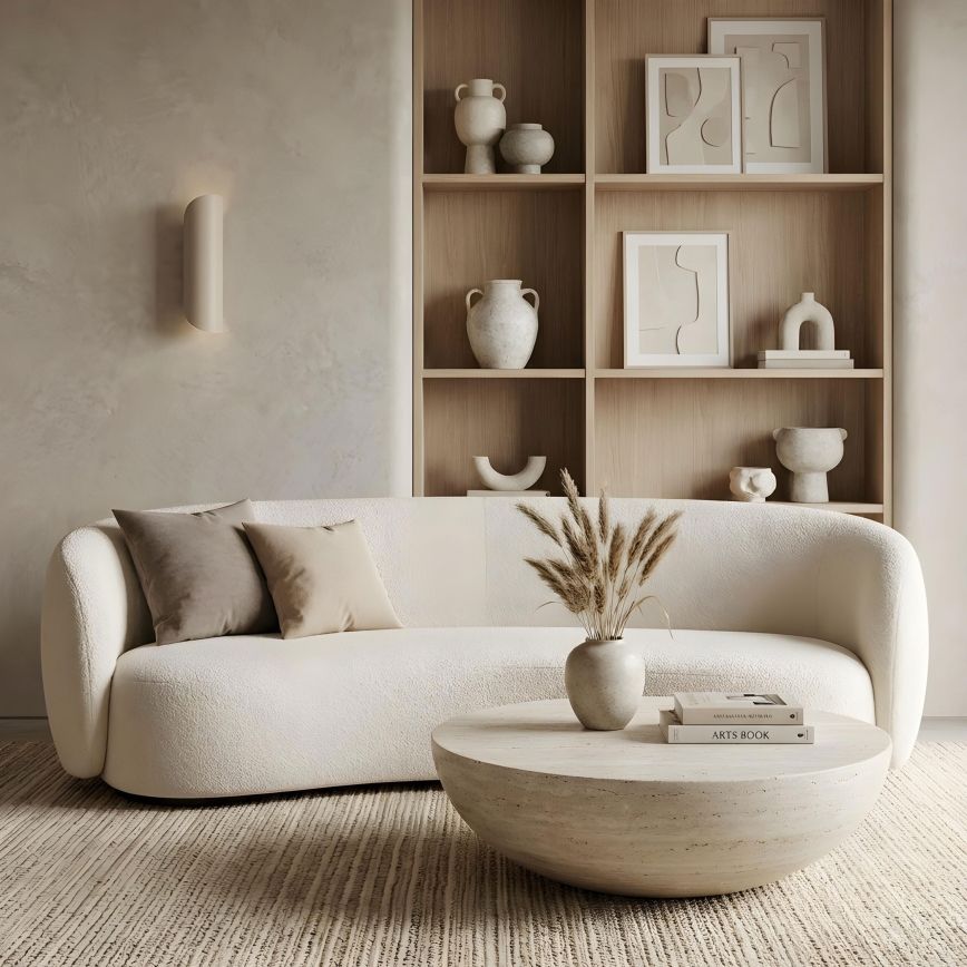 Wandleuchte BARBOS 2xG9/8W/230V beige