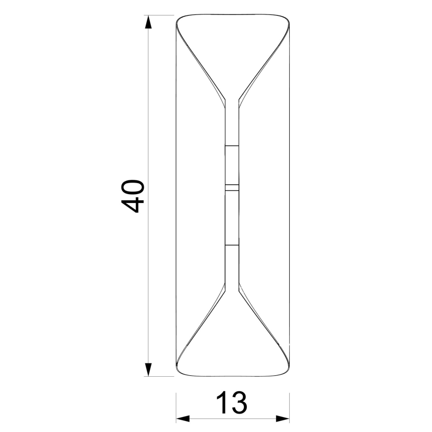 Wandleuchte BARBOS 2xG9/8W/230V braun