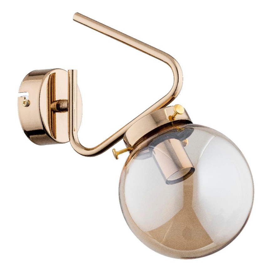 Wandleuchte BARSUM 1xE14/10W/230V golden