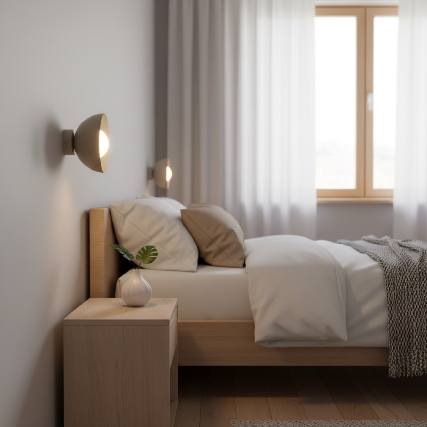 Wandleuchte BIBI 1xG9/8W/230V beige