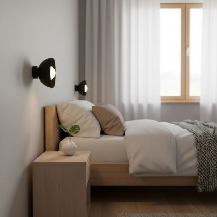 Wandleuchte BIBI 1xG9/8W/230V schwarz