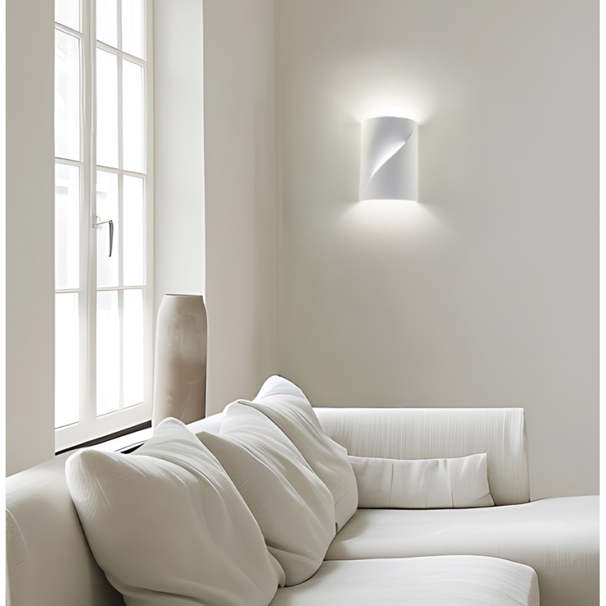 Wandleuchte BLANC 2xE14/10W/230V weiß