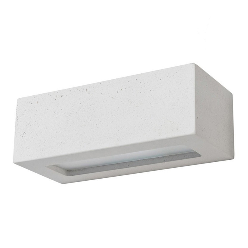 Wandleuchte BLOCK 1xE27/40W/230V Beton