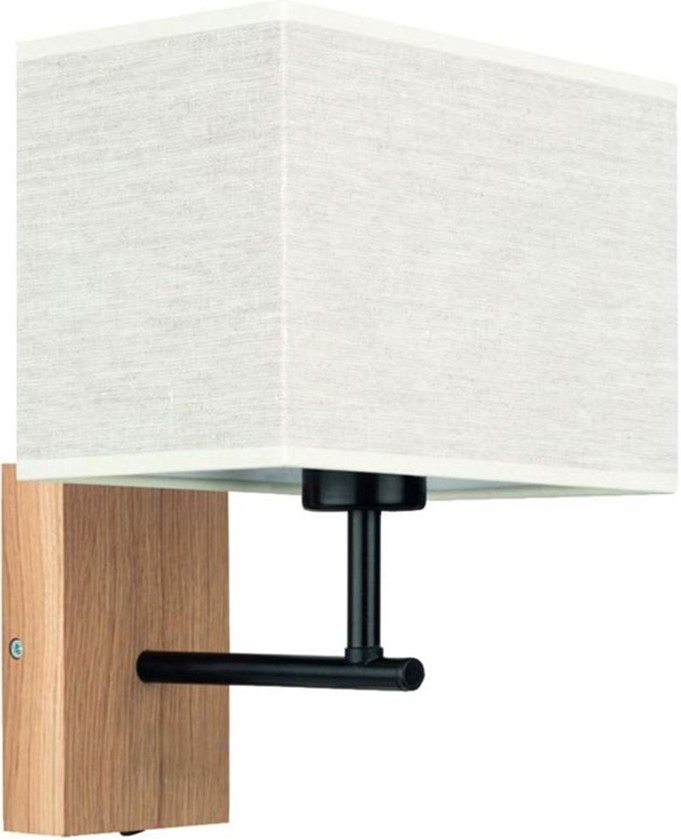 Wandleuchte BOHO 1xE27/25W/230V Eiche