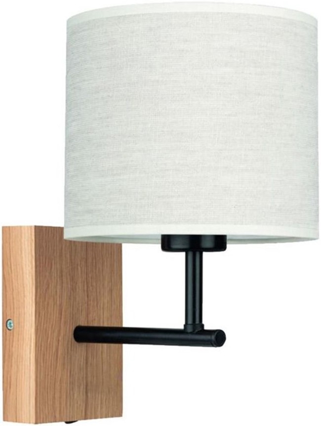 Wandleuchte BOHO 1xE27/25W/230V Eiche