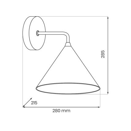 Wandleuchte CAPITAL 1xGX53/15W/230V blau
