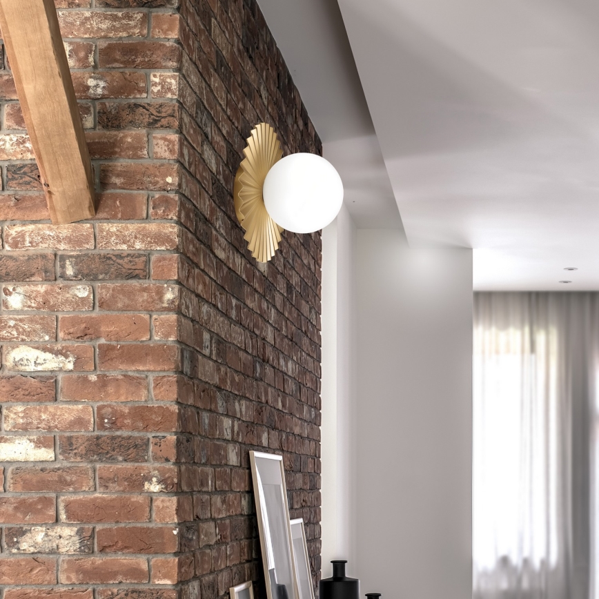 Wandleuchte CHITA 1xG9/5W/230V goldfarben