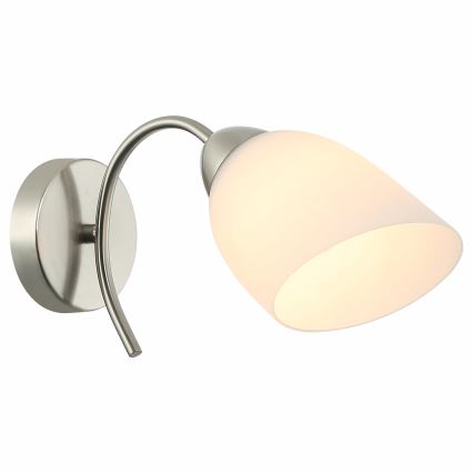 Wandleuchte DONNA 1xE27/60W/230V Nickel