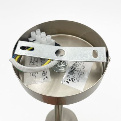 Wandleuchte DONNA 1xE27/60W/230V Nickel