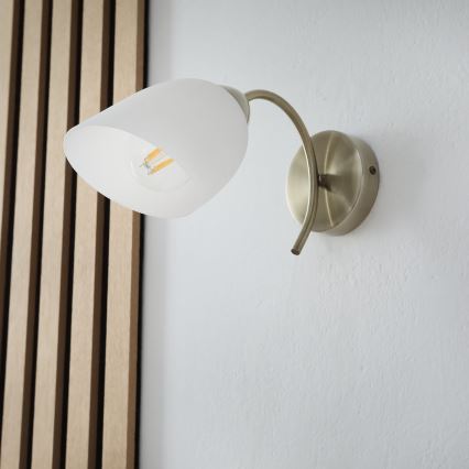 Wandleuchte DONNA 1xE27/60W/230V Patina