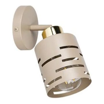 Wandleuchte ELEN 1xE27/35W/230V Beige/Gold