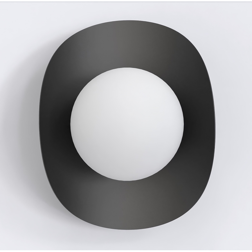 Wandleuchte FIERO 1xG9/8W/230V schwarz