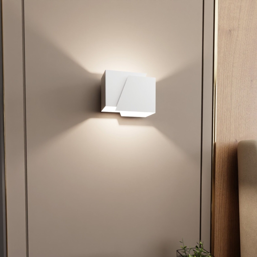 Wandleuchte FROST 1xG9/8W/230V weiß