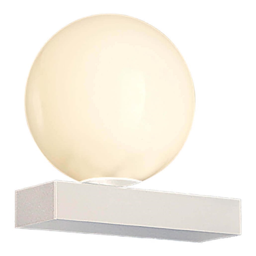 Wandleuchte für Badezimmer RUBY 1xG9/5W/230V IP44 Weiß