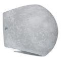 Wandleuchte GLOBE 2xG9/8W/230V Beton/Grau