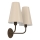 Wandleuchte GRENADA 2xE14/15W/230V beige