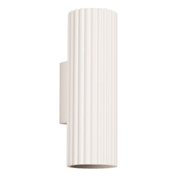 Wandleuchte KARBON 2xGU10/10W/230V cremefarben