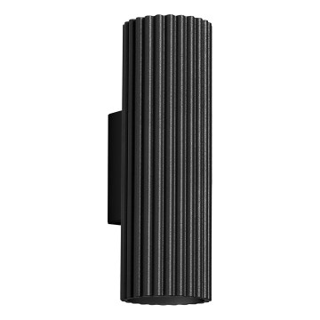 Wandleuchte KARBON 2xGU10/10W/230V schwarz