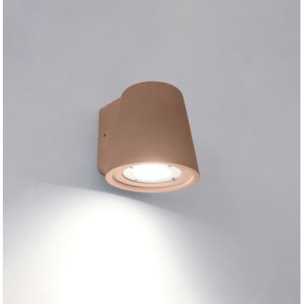 Wandleuchte KIARA 1xGU10/10W/230V braun