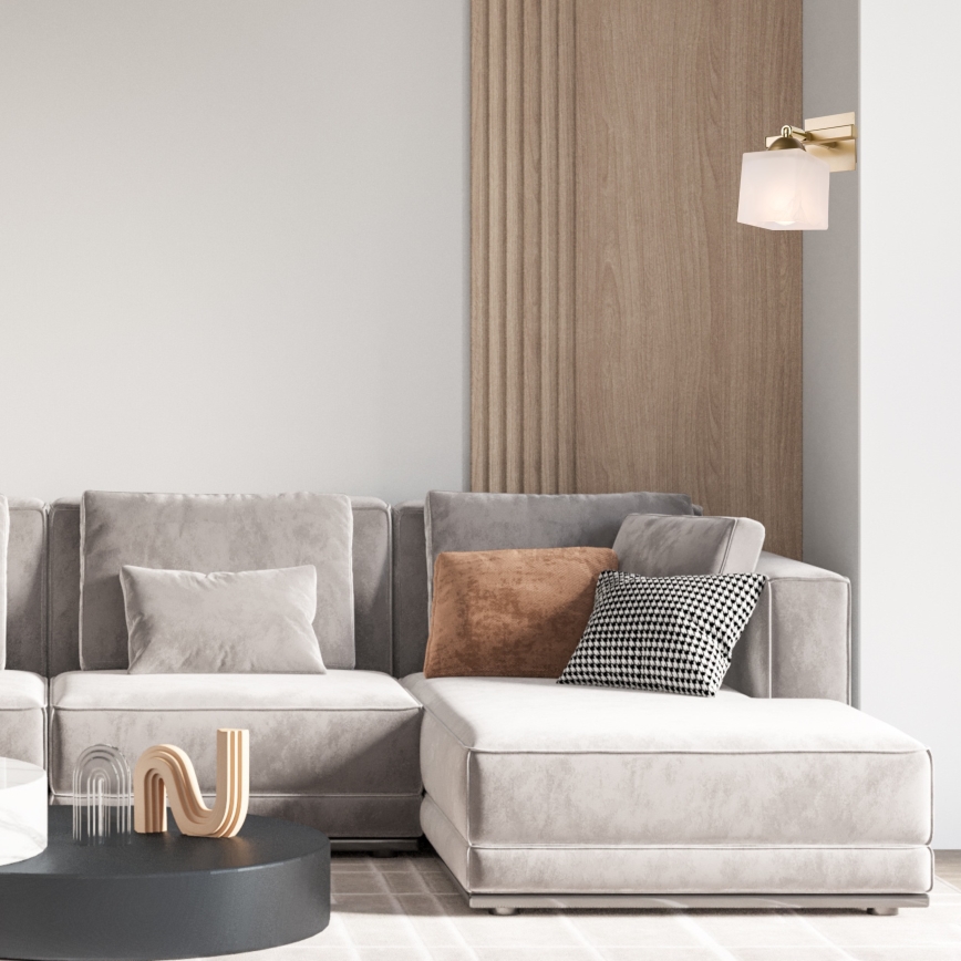 Wandleuchte KLARA 1xE14/40W/230V golden