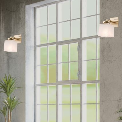Wandleuchte KLARA 1xE14/40W/230V golden