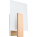 Wandleuchte LAPPO 1xE14/10W/230V beige