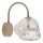 Wandleuchte LAVA 1xG9/8W/230V beige/rauchbeige