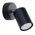 Wandleuchte LEMMI 1xGU10/40W/230V Schwarz