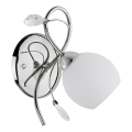 Wandleuchte LIVIA 1xE14/10W/230V glänzendes Chrom