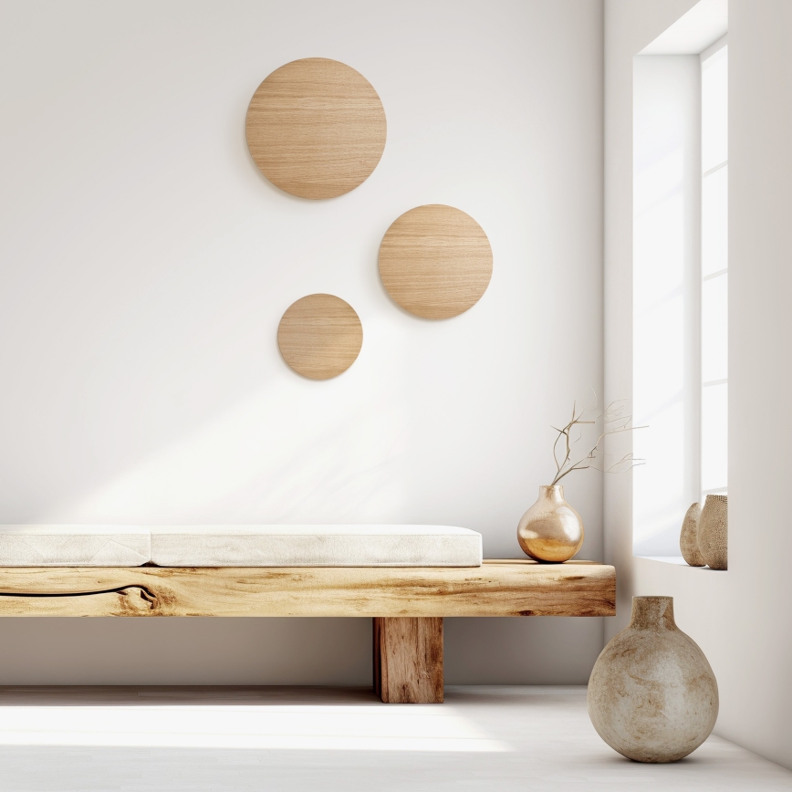Wandleuchte LUNA 4xG9/8W/230V d 40 cm braun