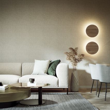 Wandleuchte LUNA 4xG9/8W/230V d 40 cm braun