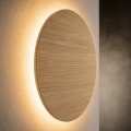 Wandleuchte LUNA 4xG9/8W/230V, Ø 30 cm, Eiche