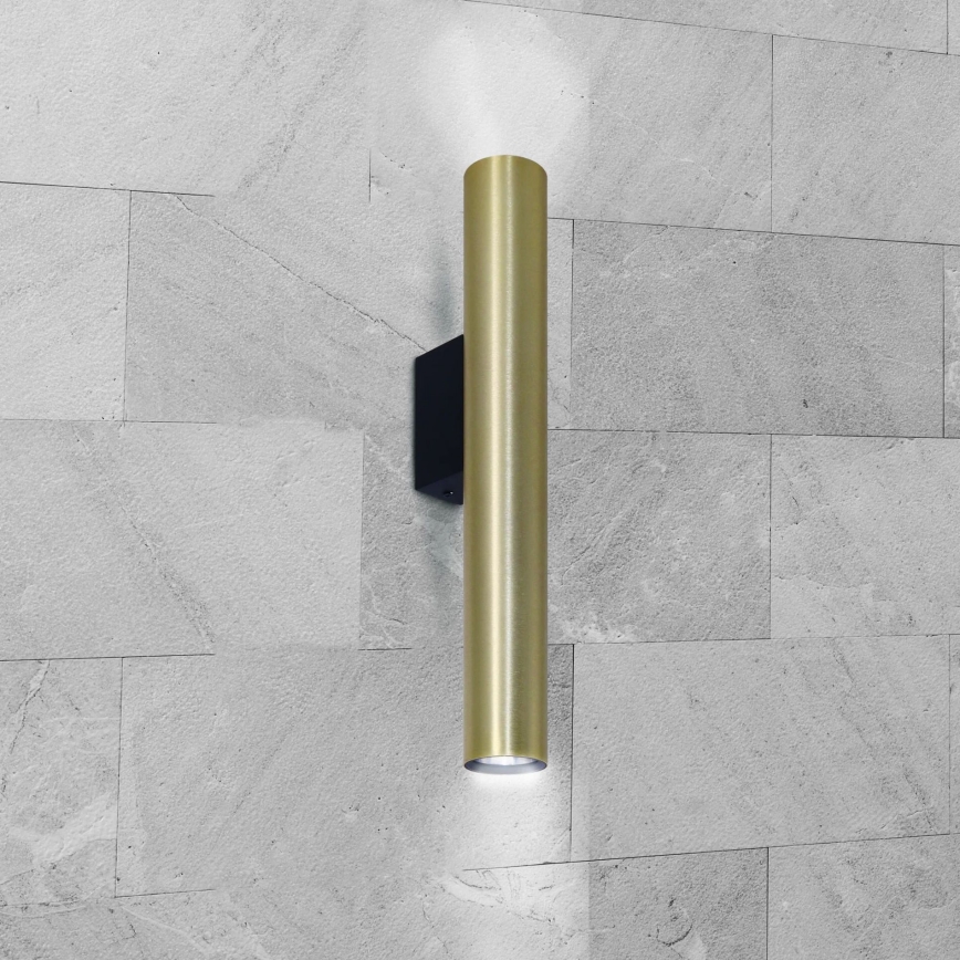 Wandleuchte LUNGOMARE 2xGU10/10W/230V golden