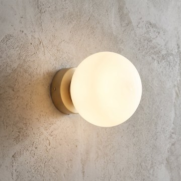 Wandleuchte MAGNUS 1xE14/10W/230V beige/weiß