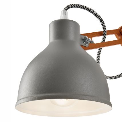 Wandleuchte MARCELLO 1xE27/60W/230V Buche